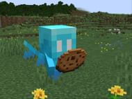 Like the axolotl, this ghost can heal on its own (Image via Mojang Studios)